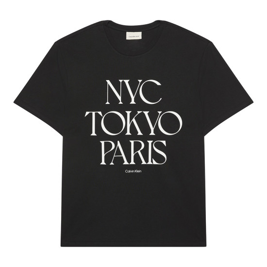 Calvin Klein Ανδρική κοντομάνικη μπλούζα Flagship Cities Graphic Relaxed T-Shirt